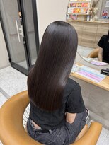 シカ 神戸三宮元町店(Cica)&nbsp;髪質改善 ストレート 神戸三宮元町 美髪 切りっぱなし