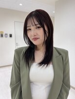 ペレ 梅田(PELE)&nbsp;くびれヘア/アプリコットオレンジ/夏のヘアアレンジ/梅田