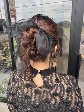 アチーブリス(achieve Liss) お呼ばれリボンヘア