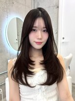 アイシー 表参道(ICY)&nbsp;ワンカールレイヤーカット/赤みなし透明感カラー/ハッシュカット