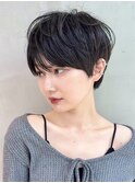 分け目なしショートマッシュショート上品ショート30代40代50代