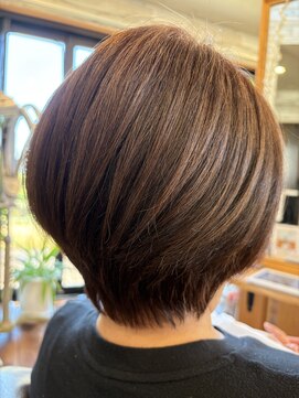 グロースの森(Growthの森) 大人ショートヘア　宇都宮　＃髪質改善