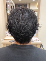 アルターリール(aL ter Rire)&nbsp;フェザーパーマ/サーフカール/刈り上げセンターパート/中村郁未