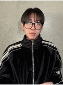 メンズカットパーマ/メンズパーマ/学割U24/センターパート