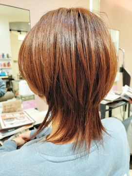 美容室 キララ(Kirara) マッシュウルフ