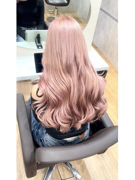 フォート(FORT) ダブルカラー　ピンク　ハイトーン