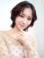 ロンドアンメゾン 原宿(Lond un Maison.)&nbsp;オリーブグレー/韓国風巻き/レイヤーカット/くすみベージュ/原宿