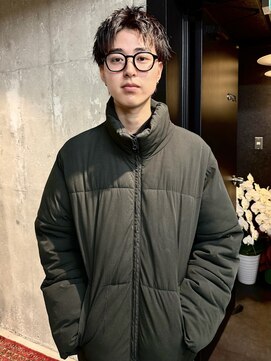オルカ(ORCA) スパイキーショート　メンズ　ピンパーマ　新宿　南川聖華