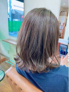 ブランヘアー(BRIN HAIR)の写真/マメに染めながら髪を綺麗に保ちたい方、当店で施術後一か月以内ご来店の方トリートメントがお得なメニュー