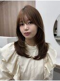 透明感カラーxロング