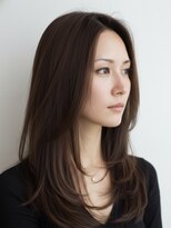 ハートテンセカンド 武蔵新城店(HEART2nd) 着物ヘア/ダークアッシュ/ミディアムレイヤーカット/武蔵新城