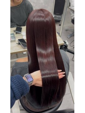 ワンズリー 本厚木店(ONE's ly) アンブレラカラーピンクベージュイメチェン前髪クールショート