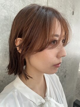 ピークアブー アヴェダ ギンザシックス(PEEK-A-BOO AVEDA GINZASIX) フェイスレイヤー/レイヤーボブ/ボブ/大人ボブ/顔まわりレイヤー