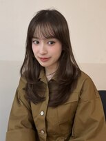 ノイ 銀座(noi)&nbsp;顔周りレイヤーカットべージュカラーくびれレイヤーカット