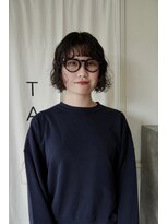 ラナ ナカガワ(Lana NAKAGAWA)&nbsp;Beforeも/緩めパーマ/ボブパーマ/名古屋パーマ