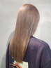 カット＋ストレートパーマ(縮毛矯正も可)＋トリートメント当日相談￥ 19800~