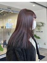 ユニークバイケンジ 町田(unique KENJE)&nbsp;ピンクラベンダーブラウン