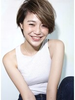 クーラ(Cura)&nbsp;【Cura 小川雄基】グレージュグラデーションノームコアショート