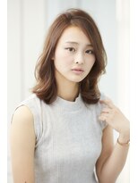 ミチオ ノザワ ヘアサロン ギンザ(Michio Nozawa HAIR SALON Ginza)&nbsp;ナチュラルオーシャンなセミディスタイル