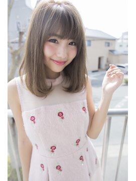 シエン 本店(CIEN) CIEN by ar hair片瀬『浜松可愛い』グレイジュ＋王道可愛いロブ