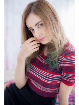 ヘアアンドビューティー ミック(Hair & Beauty miq) 立体感で魅せる！スパイシーセミディb