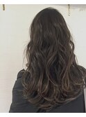 ハイライトグラデーション×スノーベージュ