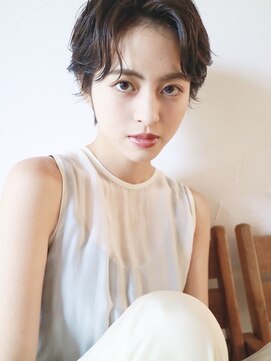 ソーイ ヘアー 平尾(soi hair) 【soi・ソーイ】ナチュラルハンサムショート クセ毛風パーマ