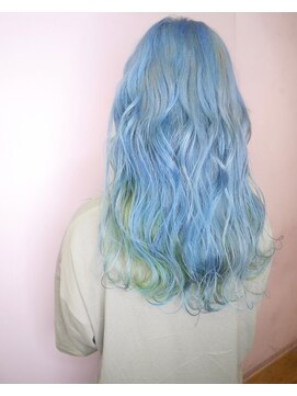 シェリエ(Cherie) インナーライムグリーン/スカイブルー/パステルカラー/ssカラー