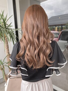 ナンバー(number+) 20代30代40代大人可愛いオルチャンヘアミルクティハイトーン