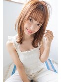 くびれヘアミディ #メルティーカラービタミンカラー