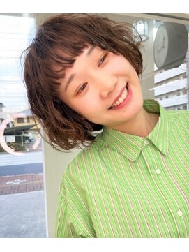 グラスペディア(graspedia) カジュアルショートパーマｍ