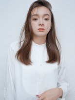 カンナ(Canna)&nbsp;ベビーバング/縮毛矯正/ショコラベージュ/髪質改善/TOKIO/20代