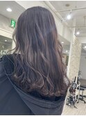 ラベンダーグレージュ、寒色系カラー【上野/御徒町】