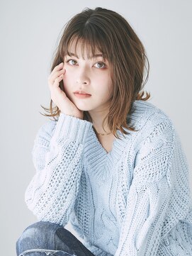 ルクスドレ 新宿(Luxe doree') エギョモリ/ルーズヘア/フリンジバング/こなれヘア/[新宿駅]