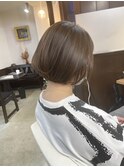 丸みボブスタイル【別府】
