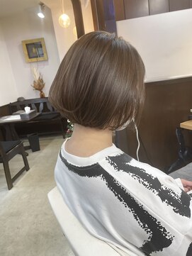 ムーブ(Moob) 丸みボブスタイル【別府】