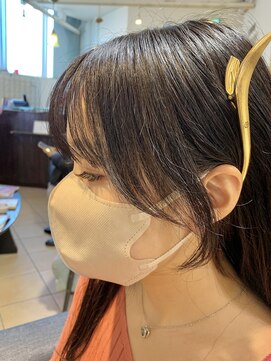 ネオリーブ モカ 川崎チネチッタ店(Neolive mocca) 結んで可愛い後れ毛 韓国風顔まわり 小顔カット 【川崎】