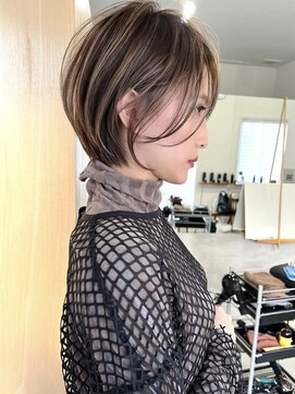 ジルブラン 国分寺(JIL BLAN) 大人ショートヘア/ハイライトカラー/イルミナカラー[国分寺]3794