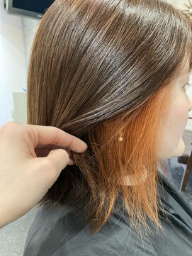 ラシル バイ レストプラス(racil by rest plus) オシャレさんのインナーカラー!!