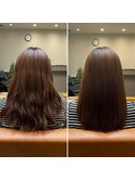 髪質改善カラー