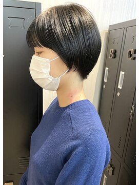 ギフト ヘアー サロン(gift hair salon) 【小顔丸みショート】原口健伸