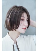 大人のショートボブ