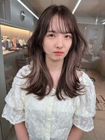 サイン 表参道(SIGN)&nbsp;ショートヘアグレージュカラーデザインカラーシルキーベージュ