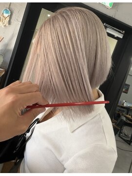 ウェイビー 桜木町店(WAVY) 【WAVY】ハイトーンボブ