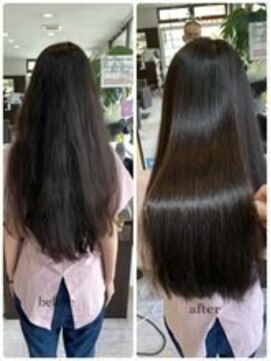 ビープライズ(Be PRIZE) 人生初！運命を変える縮毛矯正でサラツヤ髪へ