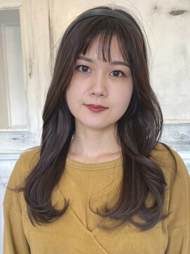 カムジーヘッドカミノウラ(COMEGHEAD KAMINOURA) ダブルカラーミルクティーベージュカラーブルーブラックブリーチ