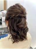 Hair Salon for D ×　ハーフアップ