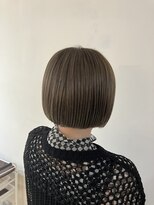 ドアホワイト(door white)&nbsp;【door White新松戸】   ミニボブ×ベージュカラー