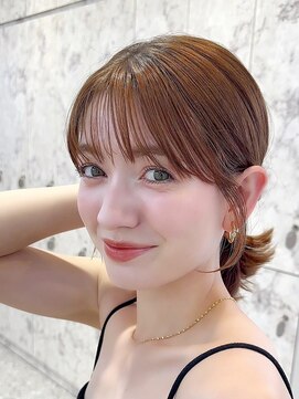 シー バイ ロンド 新宿(Sea by Lond) 韓国風前髪×レイヤーカット【髪質改善/新宿/レイヤーカット】