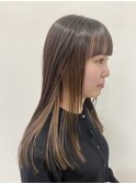ナチュラルインナーカラー
